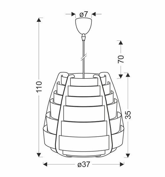 Люстра Candellux 50101038 NAGOJA