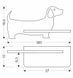Настенный светильник Candellux 21-01047 DOG