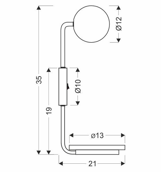 Бра Candellux 21-76878 Ponio