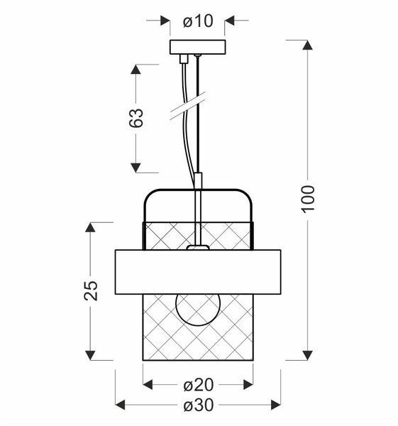 Люстра Candellux 31-78506 Fiba