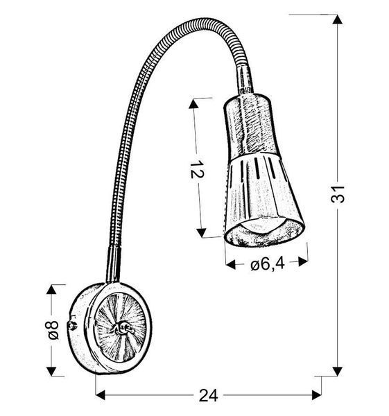 Бра Candellux 91-94776 ARENA