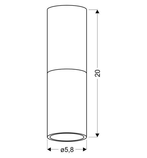 Точечный светильник Candellux 2282688 TUBA