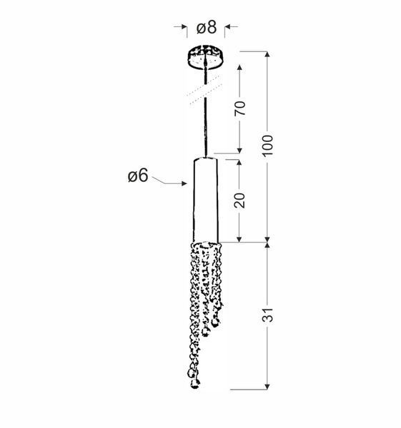 Люстра Candellux 31-25241 DUERO