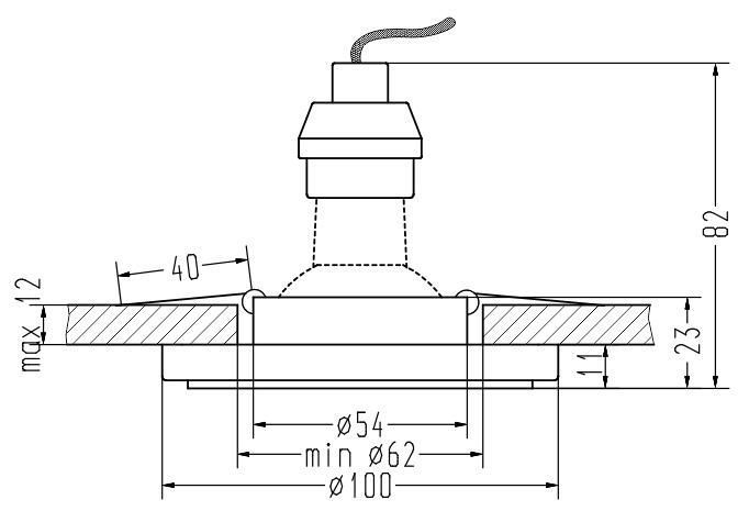 Точечный светильник Candellux 2268705 SK-92