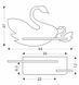 Настенный светильник Candellux 21-05557 SWAN