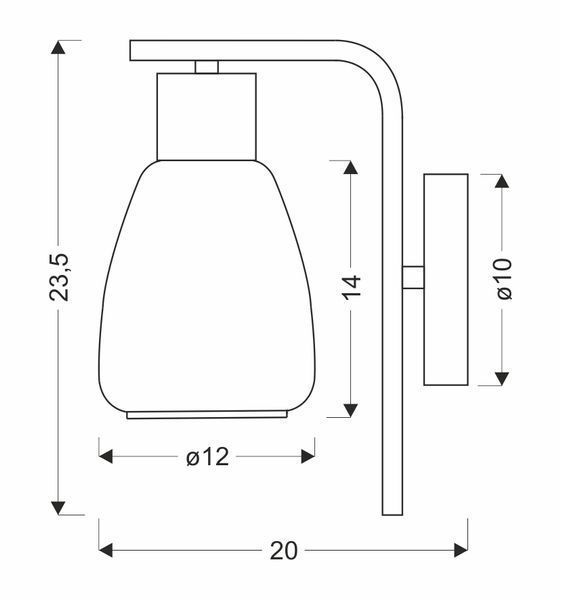 Бра Candellux 21-35103 MOLDO