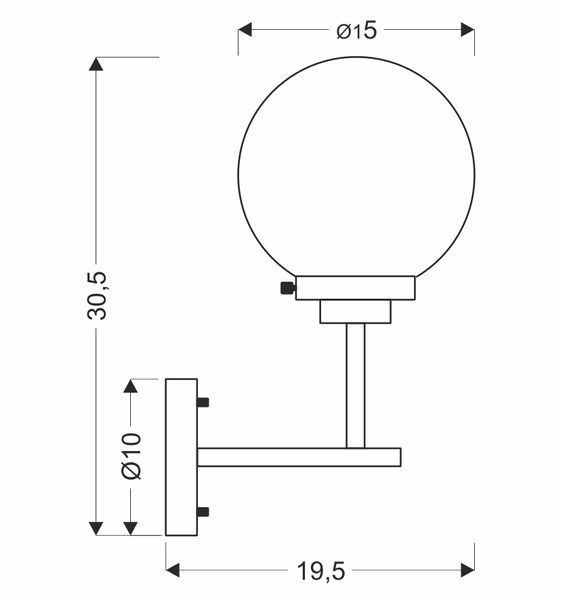 Бра Candellux 21-01283 Lens