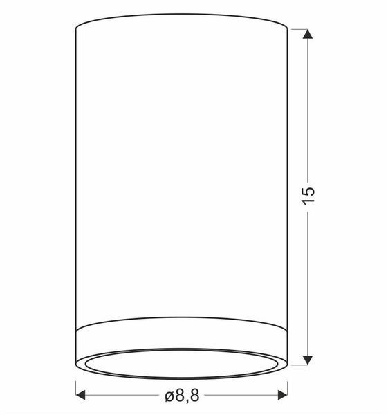 Точечный светильник Candellux 2282879 TUBA