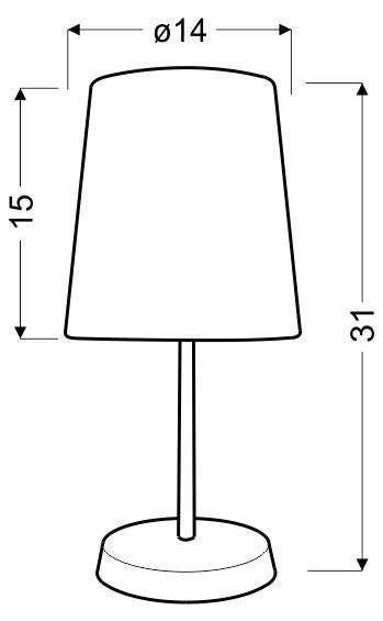 Настольная лампа Candellux 41-98293 GALA