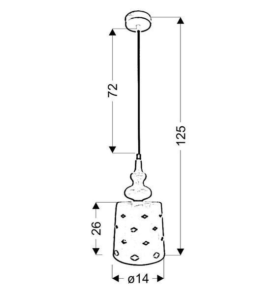 Люстра Candellux 31-51905 HAMP