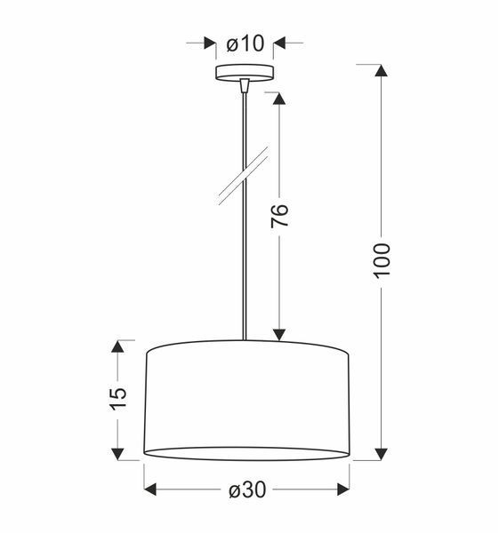 Люстра Candellux 31-18403 Legno