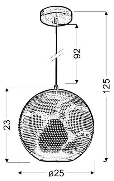 Люстра Candellux 31-70586 BENE