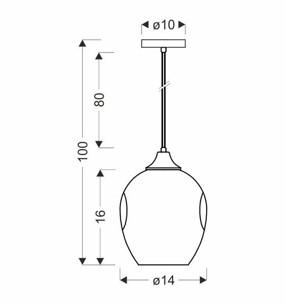 Люстра Candellux 31-00583 Aspa