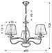 Люстра Candellux 33-55057 DIVA