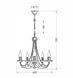 Люстра Candellux 35-69170 MUZA