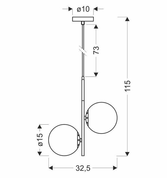 Люстра Candellux 32-01269 Duo