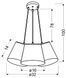 Люстра Candellux 33-62932 RIVER