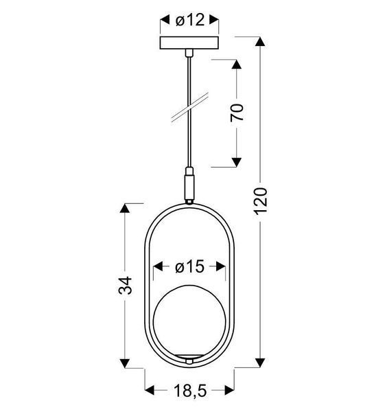 Люстра Candellux 31-10148 Cordel
