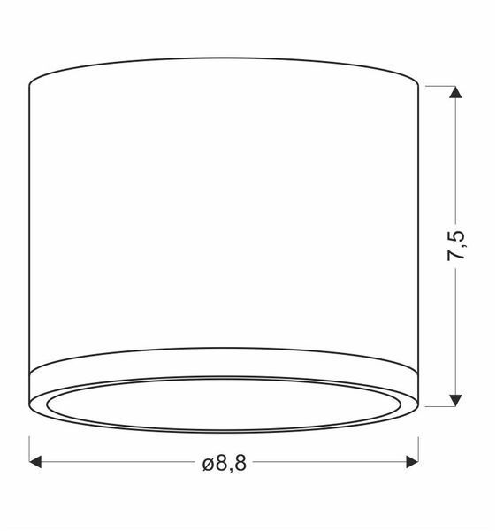 Точечный светильник Candellux 2275956 TUBA