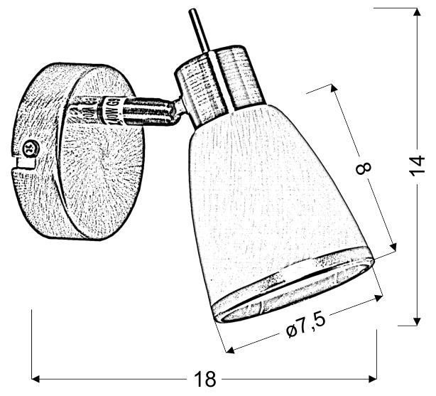 Бра Candellux 91-70012 REGENT