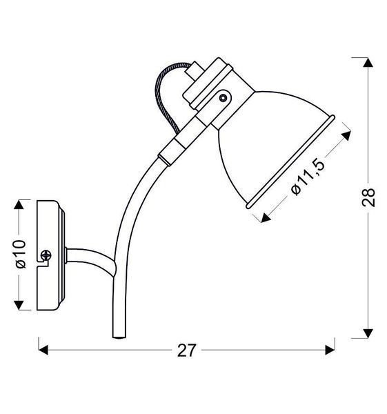 Бра Candellux 91-72122 ZUMBA
