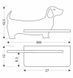 Настенный светильник Candellux 21-00989 Dog