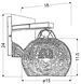 Бра Candellux 21-22240 CROMINA