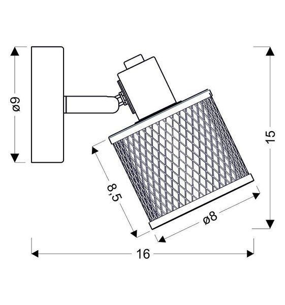 Бра Candellux 91-81377 CANABERA