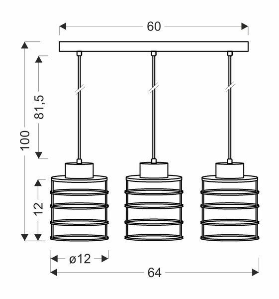 Люстра Candellux 33-00378 Glob